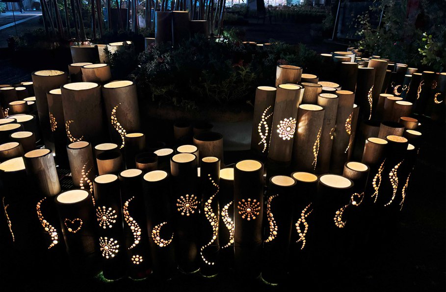 かぐや祭（竹あかり）